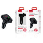 X-start CC123 Black Car Bluetooth MP3 Player (PC+ABS) with dual USB ports