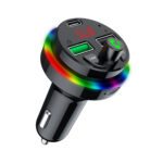 X-start CC122 Black Car Bluetooth MP3 Player (PC+ABS) with dual USB ports and dual outputs - Image 2