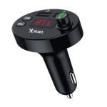 X-start CC092 Black Car Bluetooth MP3 Player (PC+ABS) with dual USB ports and dual outputs - Image 2