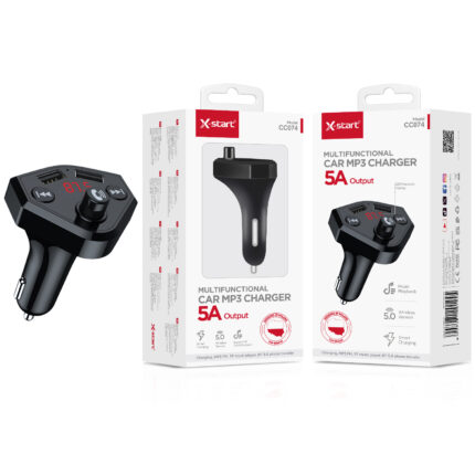 CC074 Bluetooth Car MP3 Player – Hands-Free Calling & One-Button Control